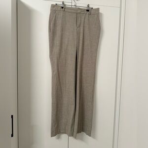 Banana Republic Tan Wide-Leg Trousers